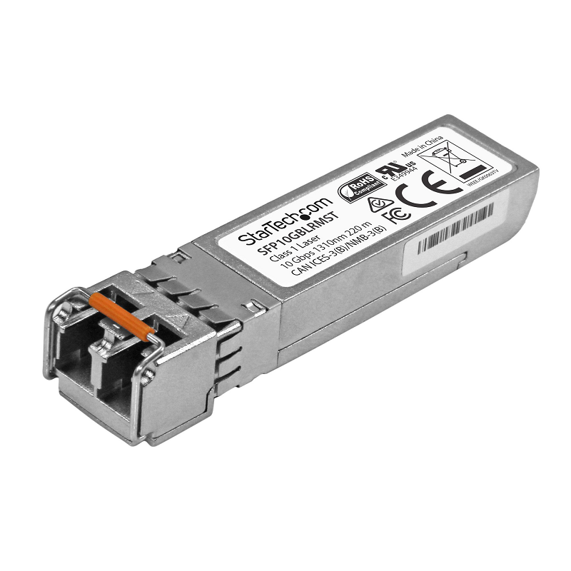 You Recently Viewed StarTech SFP10GBLRMST 10GbE Multi Mode Fiber (MMF) Optic Transceiver LC 200m Image